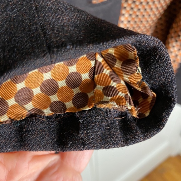 Vintage 60’s Peter Pan Collar Wool Jacket  Med - Picture 7 of 7